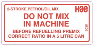 3036 2 Stroke - do not mix in machine