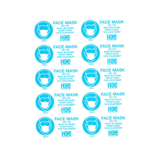 3074 Face mask must be worn