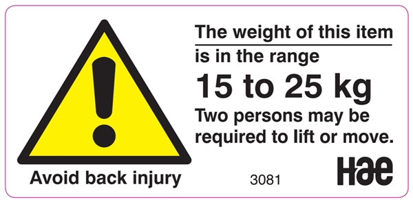 3081 Weight 15kg to 25kg