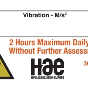 3089 Hand-arm vibration medium risk