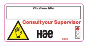 3090 Hand-arm vibration high risk
