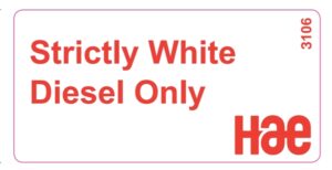 3106 Strictly White Diesel Only
