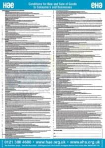 HS14 Terms & Conditions Poster