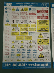 HS16 HAE Label Poster
