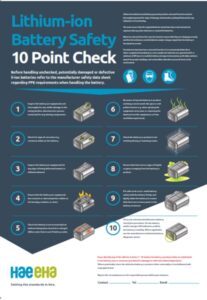 HS18 HAE Lithium Battery Poster - Statement