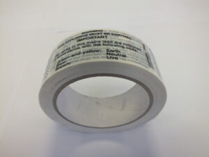 TP02 Class 1 earthed equipment wiring tape