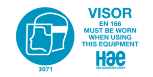 3071 Visor must be worn