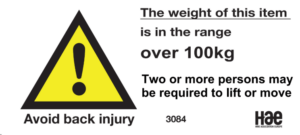 3084 Weight over 100kg